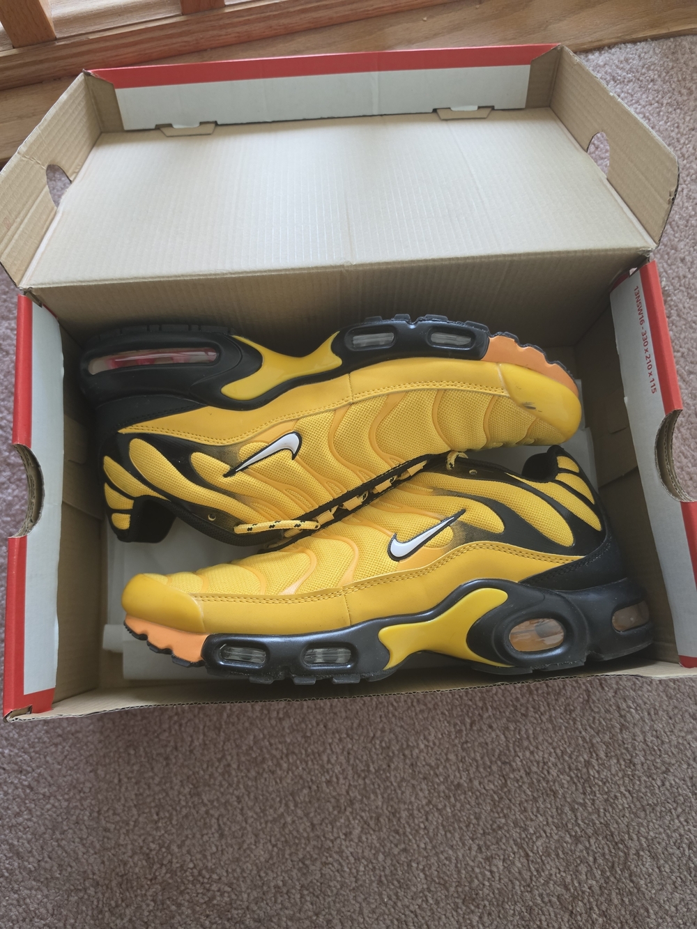 Nike Air Max Plus TN Frequency Pack sneakers Size: 8.5 in Mens and 10 in Womens